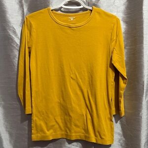 Jones New York Sport Mustard Top